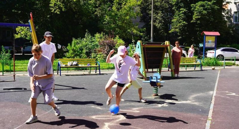 Дворовые игры возвращают в Подольск в рамках программы «Спорт в каждый двор» — Спорт
